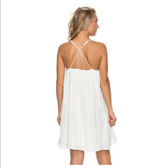 🔥Roxy women’s where do we belong dress off white NWT - Picture 3 of 6